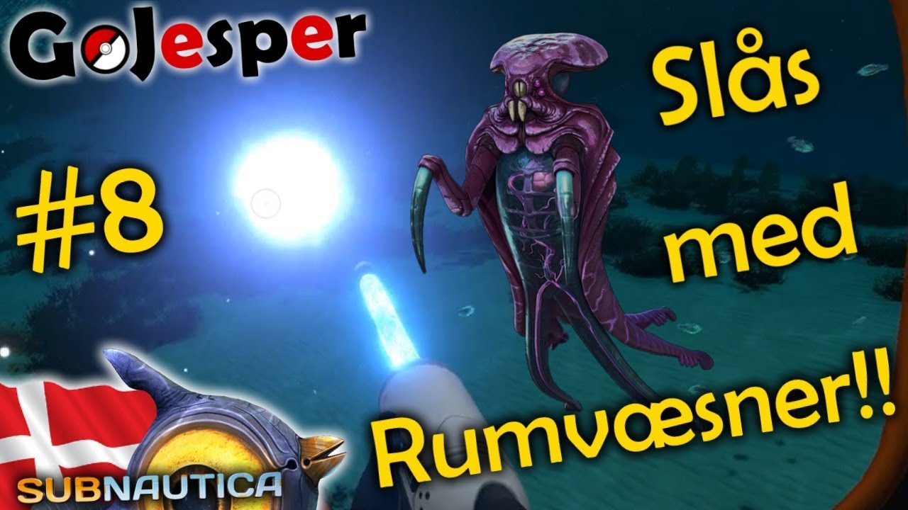 Sl&aring;s med Rumv&aelig;sner!! (Dansk Subnautica #8)