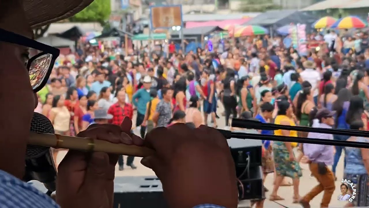 Eugenio Pedro en la Fiesta de Tzisbaj Jacaltenango 2023