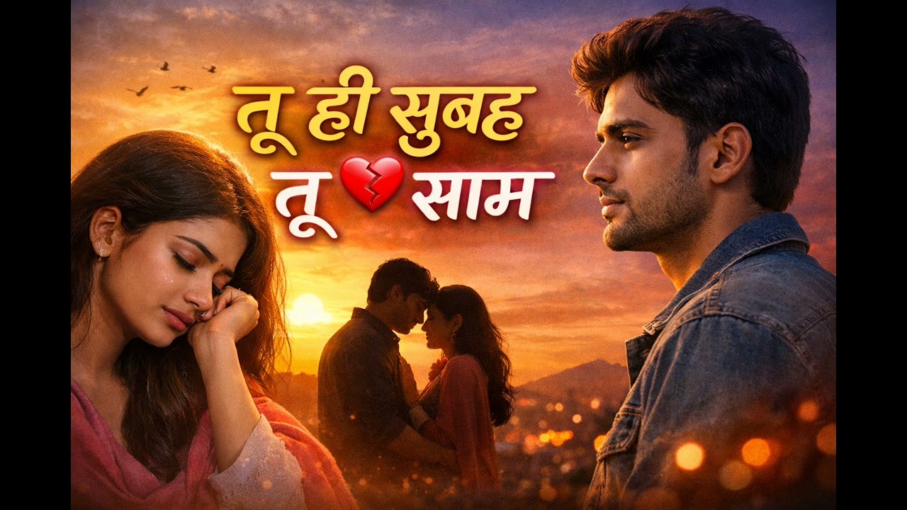 तू ही सुबह तू ही शाम 💔 | Heart Touching Love Song | Sad Romantic Song 2026