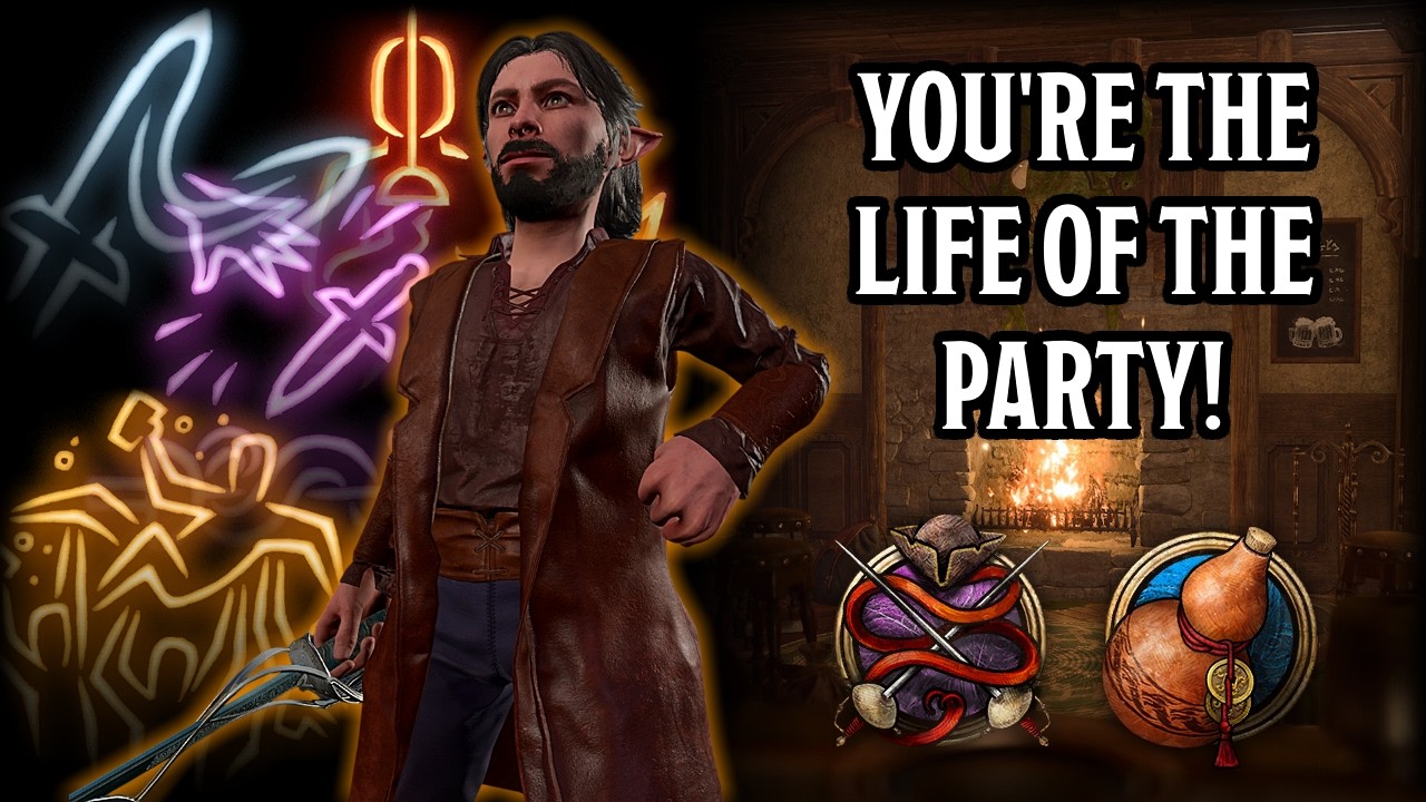 Baldur's Gate 3 - The Drunken Duelist (Swashbuckler Build)