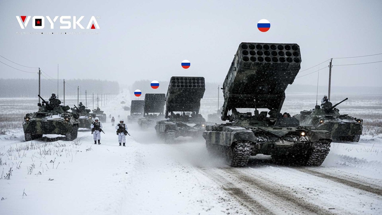 Российский ТОС-1А нанес удар по Украине, весь мир сосредоточен на этом жестоком оружии.