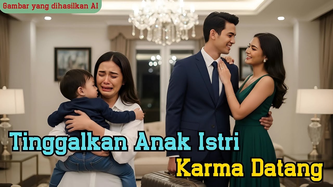 Tega telantarkan anak istri demi pelakor… hancur saat tahu istri presiden direktur!(AI fiksi)