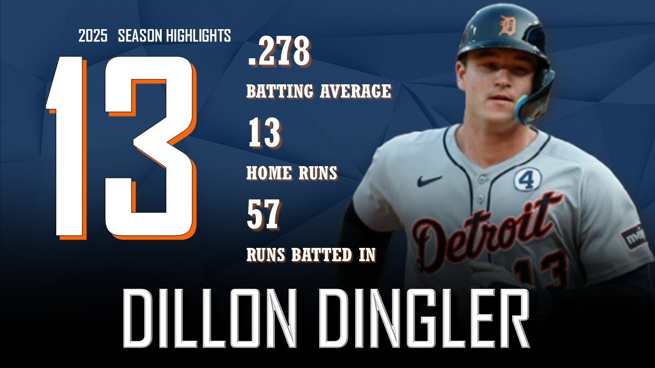 Dillon Dingler || 2025 Detroit Tigers Highlights
