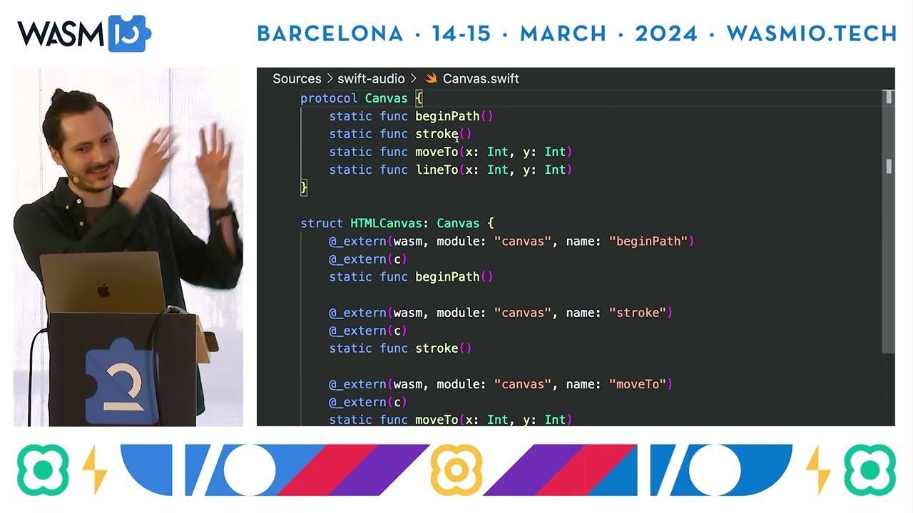 Multi-Platform Libraries With Swift for WebAssembly by Max Desiatov @ Wasm I/O 2024