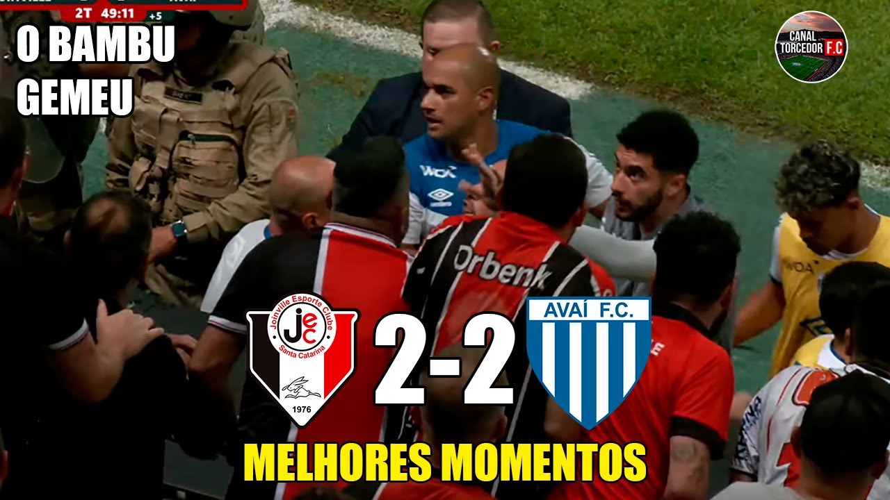Joinville 2 x 2 Avaí - Melhores Momentos - COMPLETO - Catarinense 2024