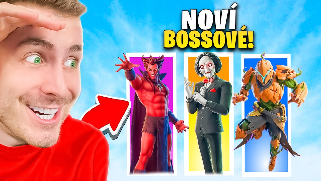 *NOVÍ* FORTNITEMARES HALLOWEEN BOSSOVÉ!!