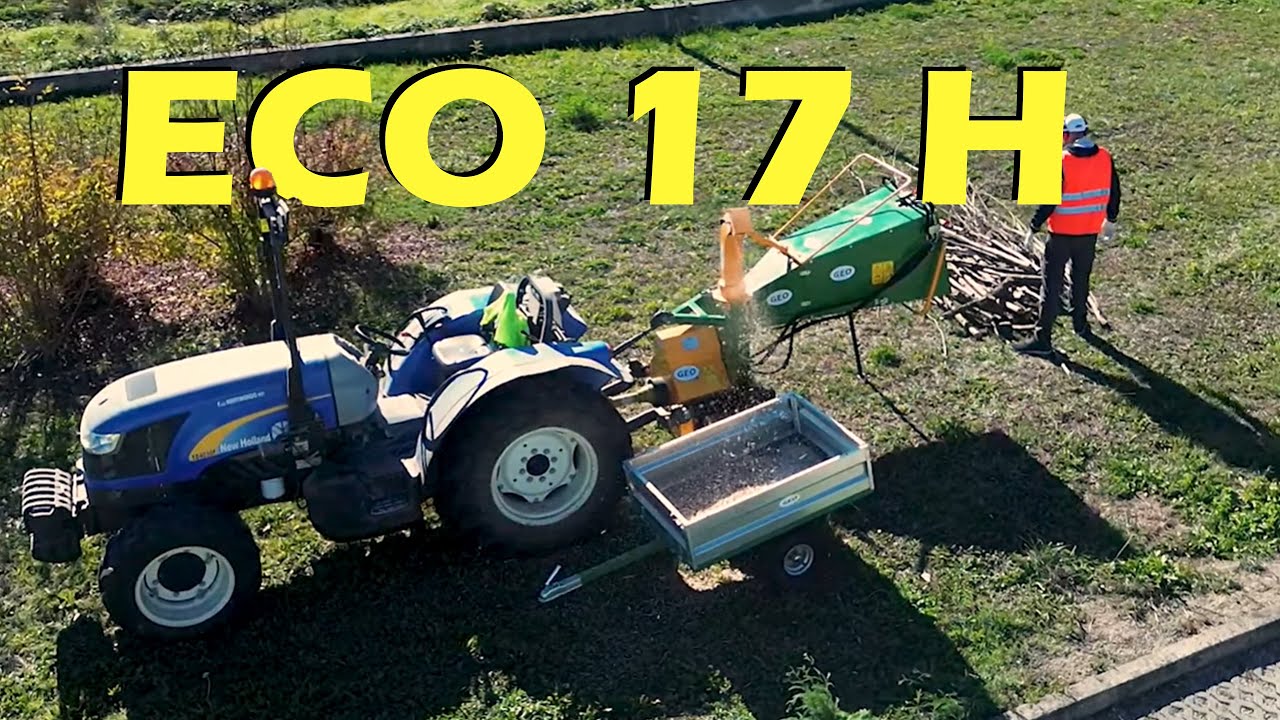 GEO ECO 17H - Prestazioni reali: rulli doppi e idraulica completamente indipendente