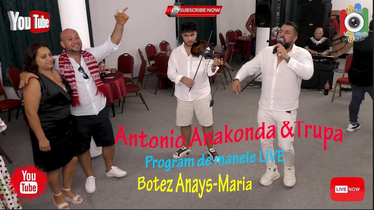 ❌ ❌ Antonio Anakonda & Sistemul Anakonda 2024 - Program manele ❌ ❌ live Botez Anays-Maria ❌ ❌