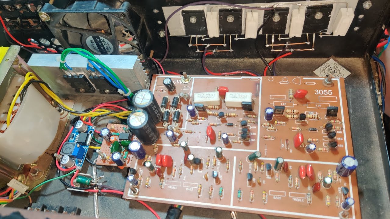 how to make transistor amplifier || 2sc5200 & csc1943 transistor amplifier || 300w subwoofer amplifi