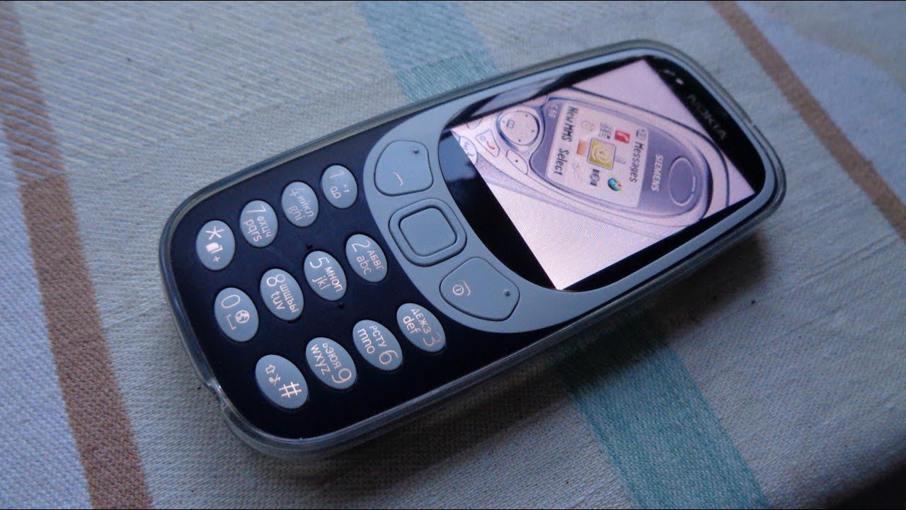 Рингтоны Siemens C60 на Nokia 3310 (2017)