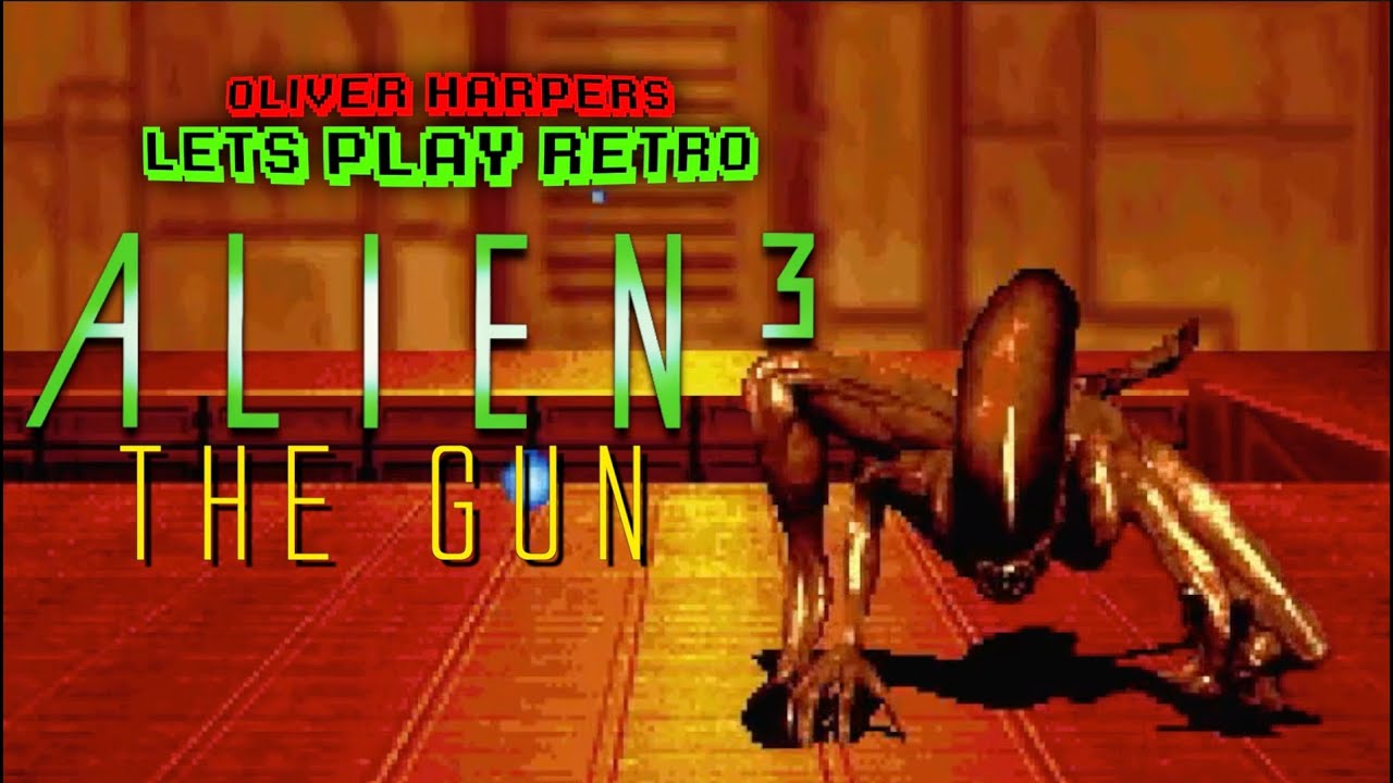 ALIEN 3: The Gun (Arcade) Let's Play Retro