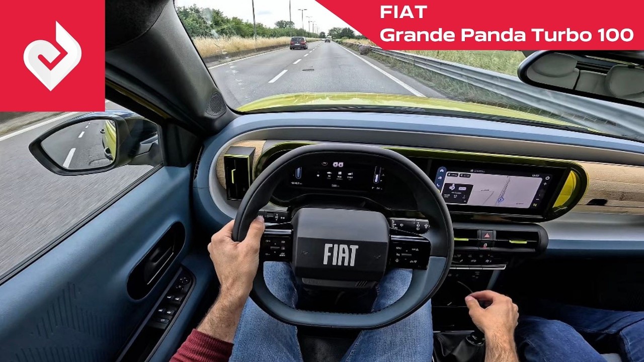 POV/ASMR FIAT Grande Panda Turbo 100 | Walkaround, Cockpit, Driving
