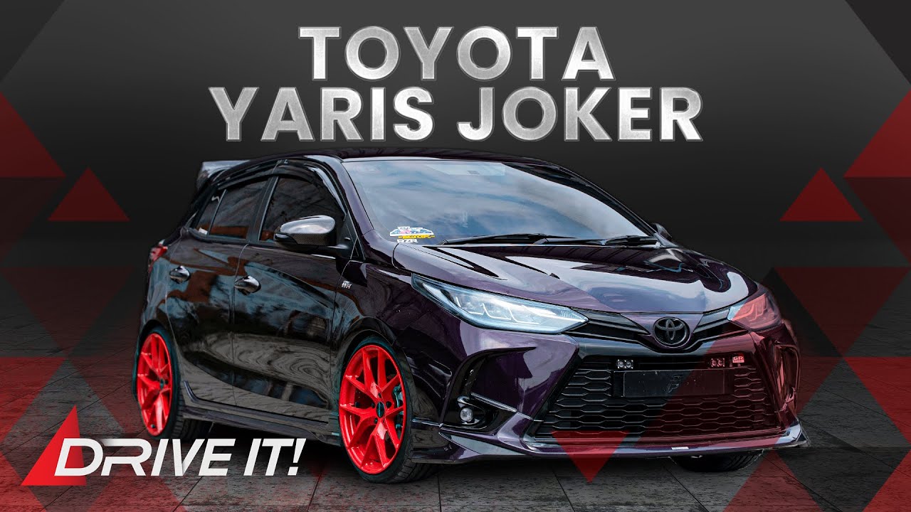 #BLACKLYFE One & only! Toyota Yaris Joker Ungu Stand Out Dandan Racing Look/#DRIVE IT/2022 - EPS 52