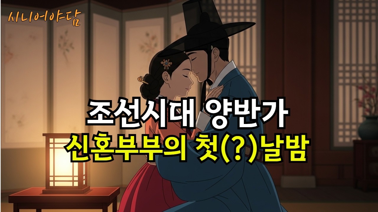 조선시대 양반가 신혼부부의 첫(?)날밤 l 조선야담 l 야담 l 야화 l 옛날이야기 l 시니어사연 l 오디오북