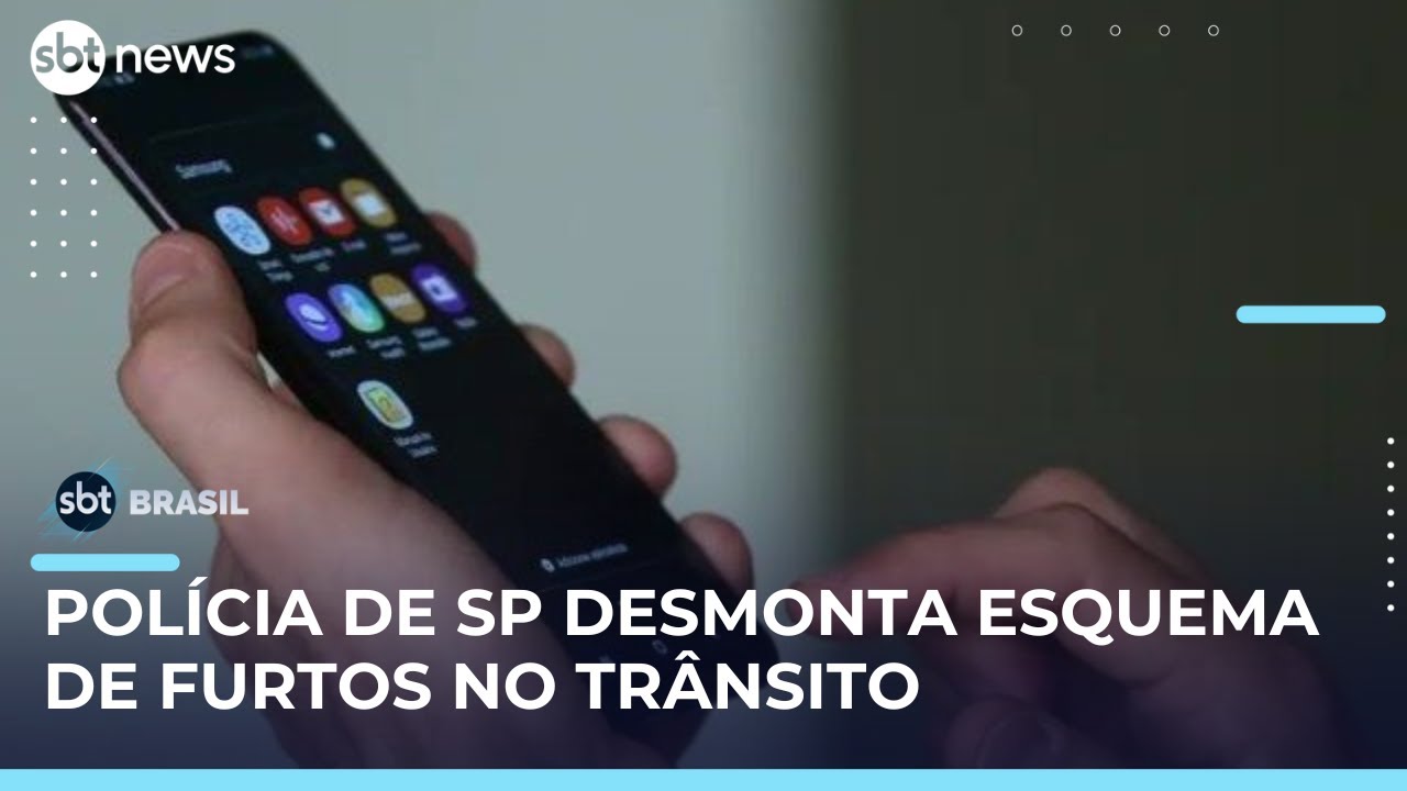 Quadrilha que furtava celulares no trânsito é desarticulada em São Paulo | 