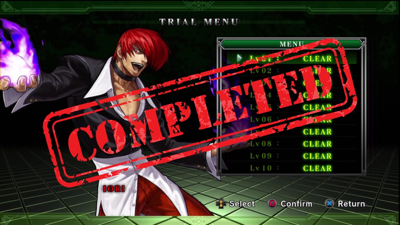 KoF XIII: EX Iori trials (unedited) - Trial & Error Series