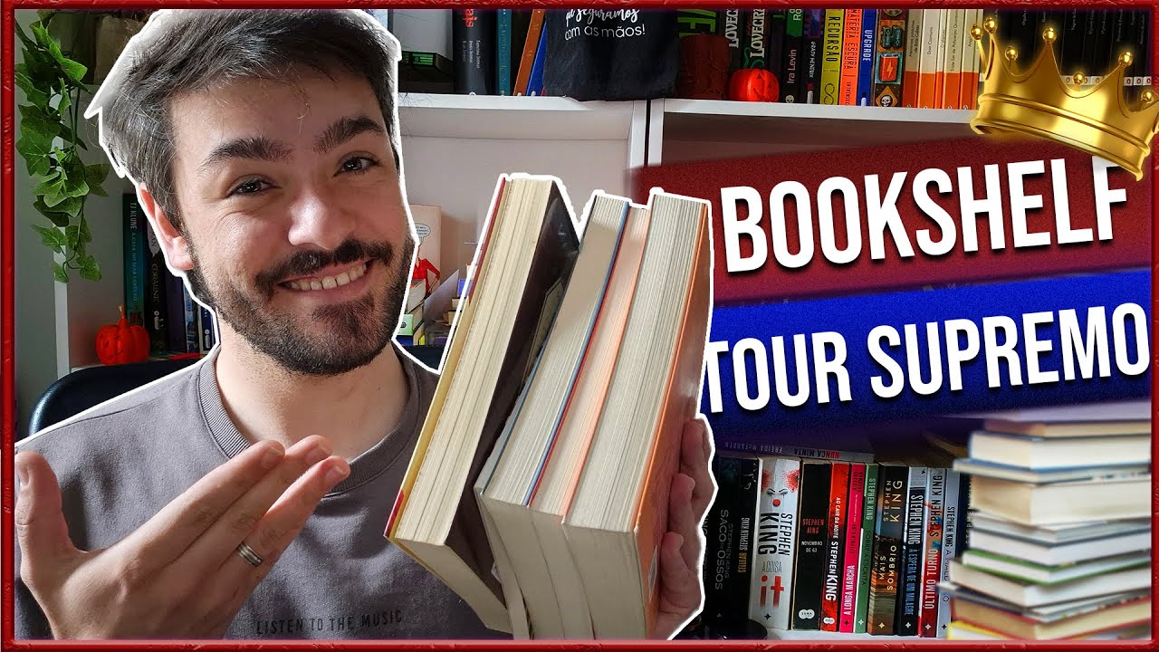 FINALMENTE: o rolê completo pela minha estante (bookshelf tour) 📚