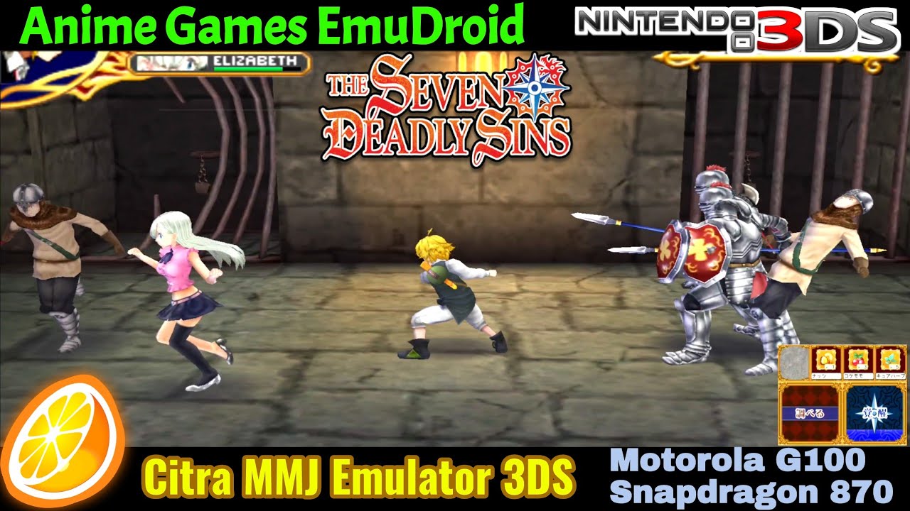 Nanatsu no Taizai: The Seven Deadly Sins: Unjust Sin - Citra MMJ 3ds