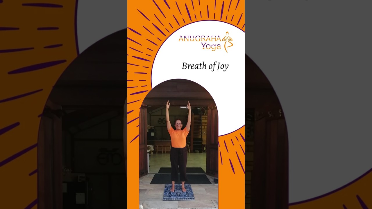 Practice the Breath of Joy with me! #breathe #yoga