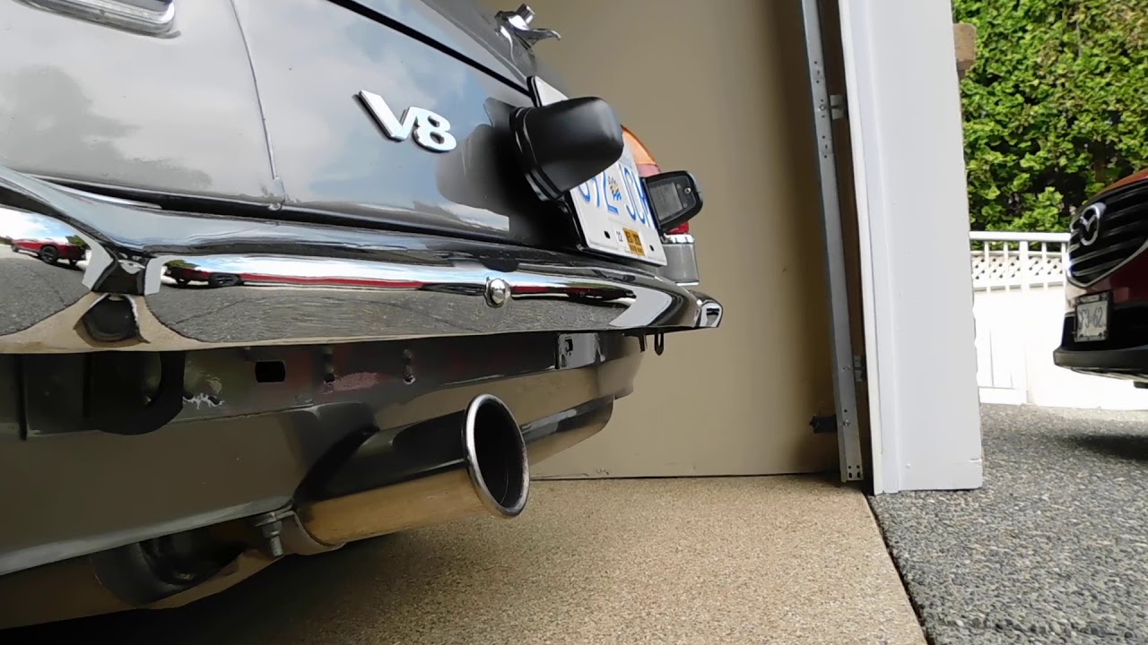 MGB V8 exhaust