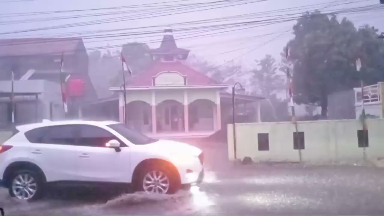 Heavy rain  and thunderstorm sounds for sleeping and relaxasi