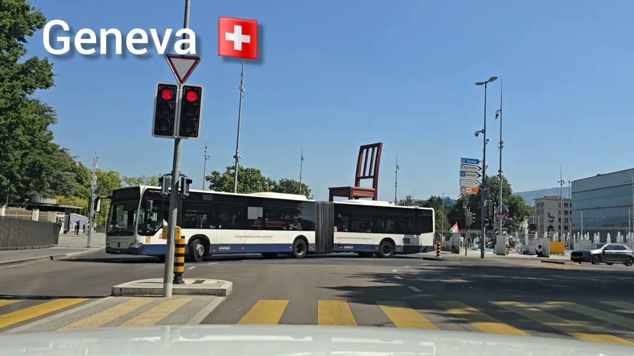 Driving Tour Of Geneva, Switzerland 🇨🇭