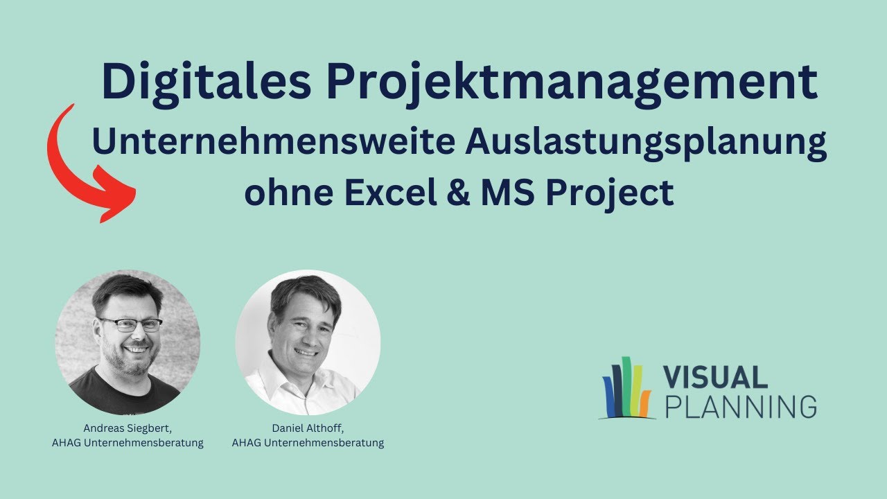 Digitales Projektmanagement - Unternehmensweite Auslastungsplanung ohne Excel & MS Project