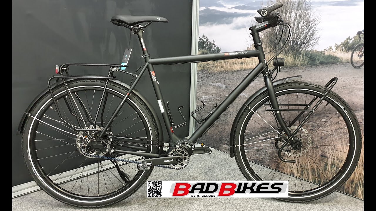vsf fahrradmanufaktur TX-1200 Pinion P1.18 Gates CDX Shutter Precission Deore XT Trekking Bike 2022