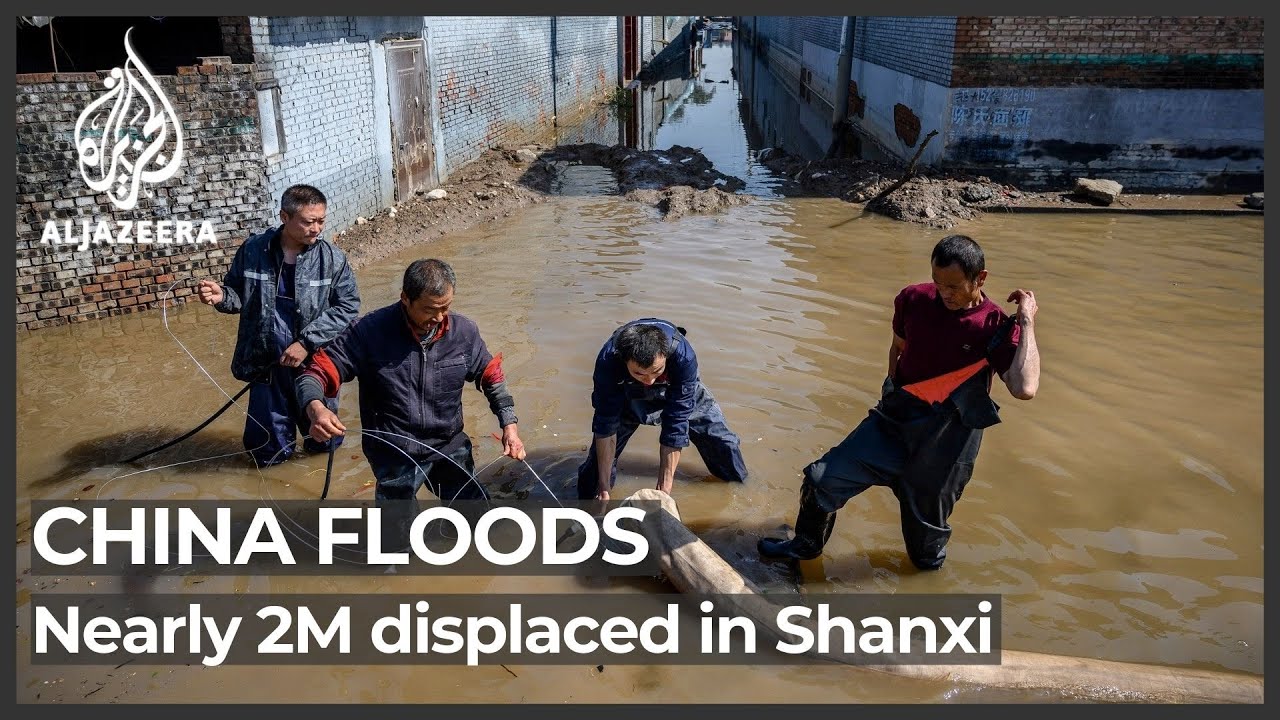 Several killed, nearly 2m affected, as China&rsquo;s Shanxi deluged