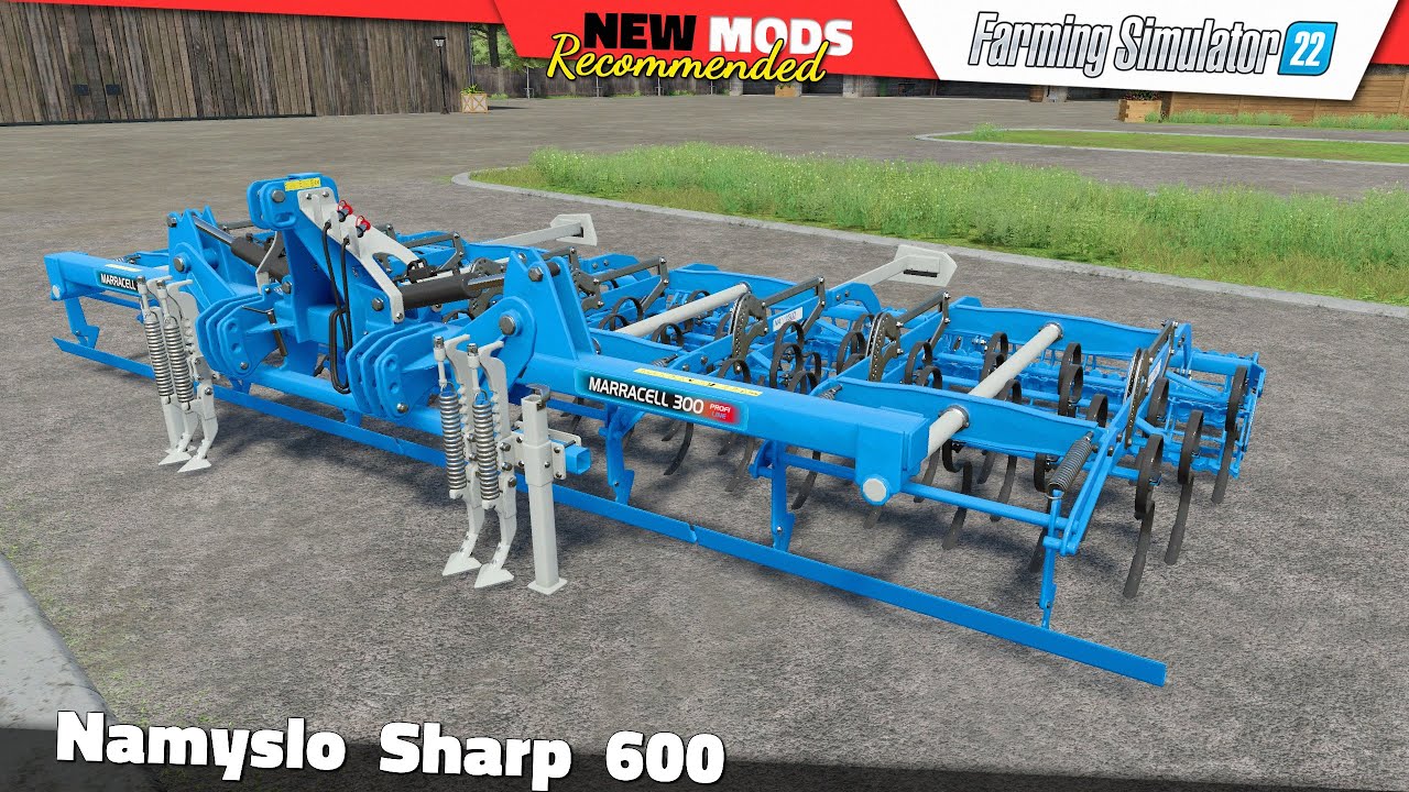 FS22 | Namyslo Sharp 600 - Farming Simulator 22 New Mods Review 2K60