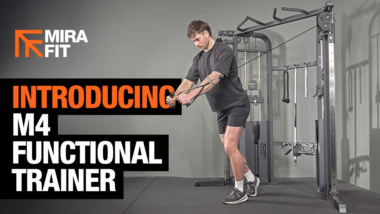 Introducing - M4 Functional Trainer with Weight Stacks | Mirafit