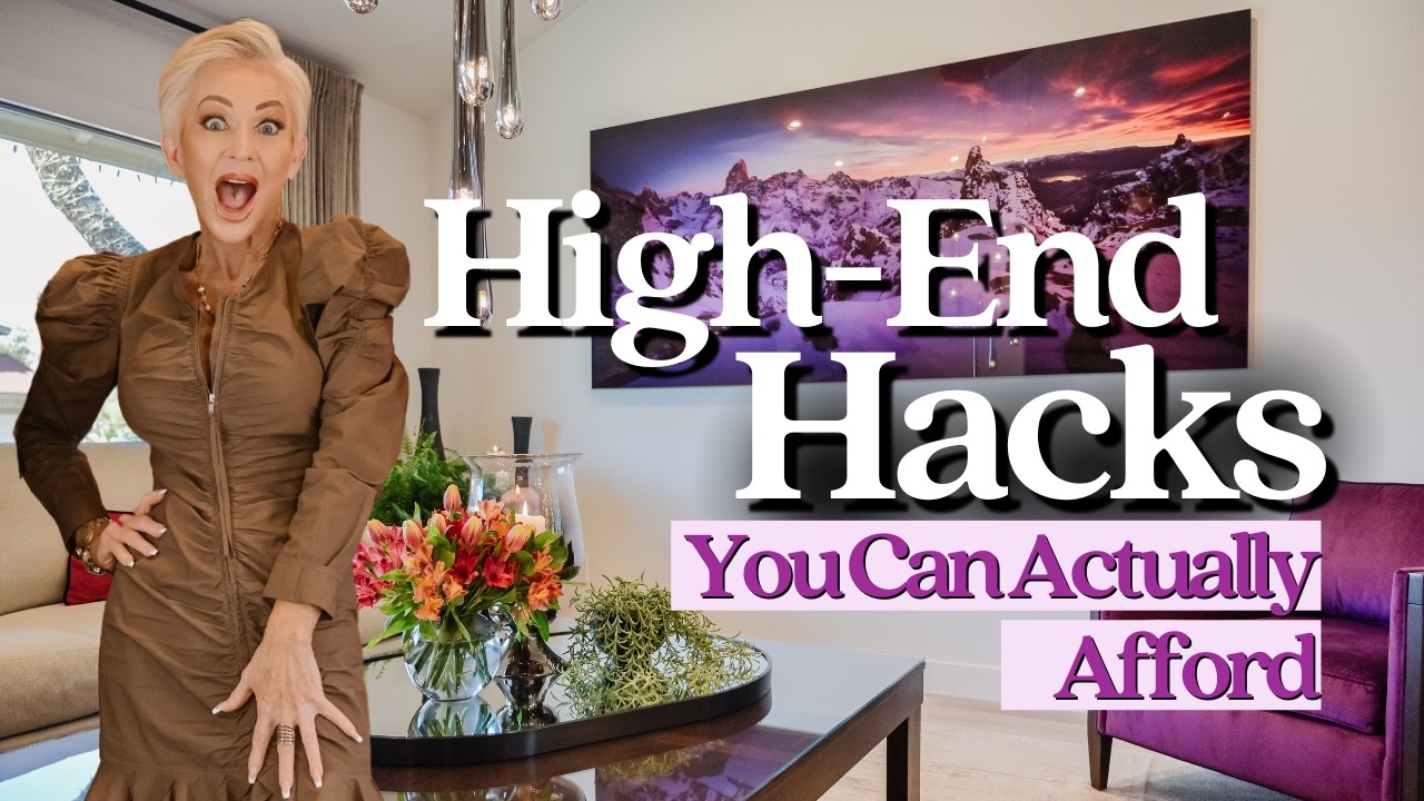 How to DIY the LUXURY Look for WAY Less (33 Hacks!) | Home Design on a Budget