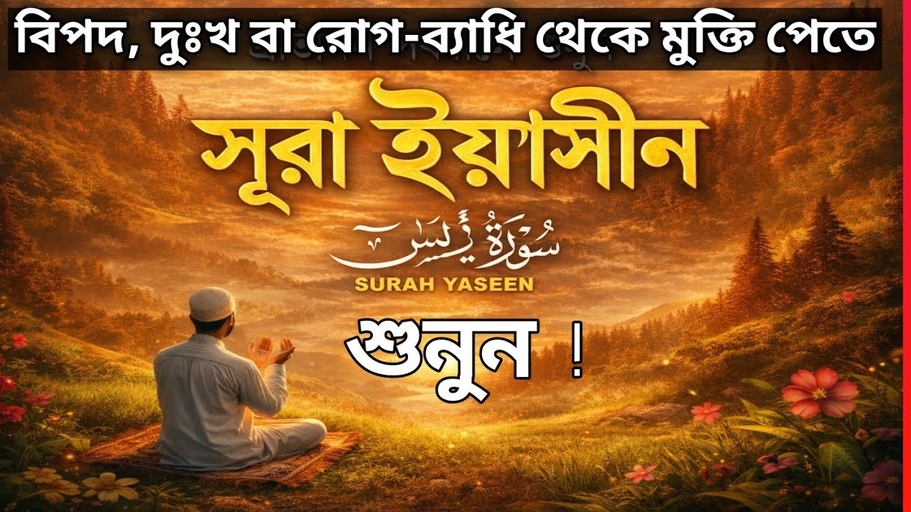 প্রতিদিন সকালে শুনুন) আবেগময় কন্ঠে সূরা ইয়াসিন | Quran Tilawat#morningquran