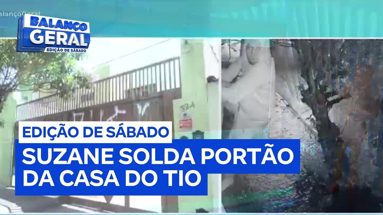Suzane Richthofen solda portão da casa do tio morto e tira o carro dele da garagem