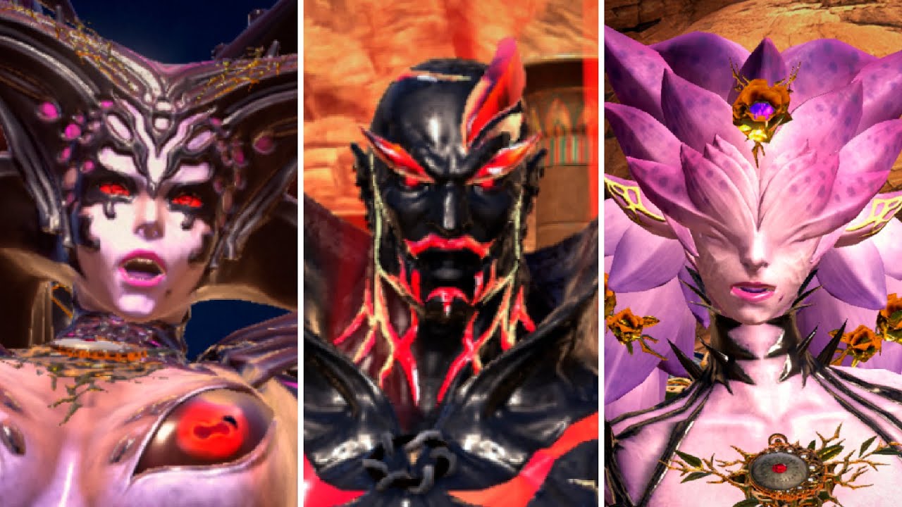 【ベヨネッタ3】隠し含む全魔獣の必殺技モーション集【BAYONETTA3】