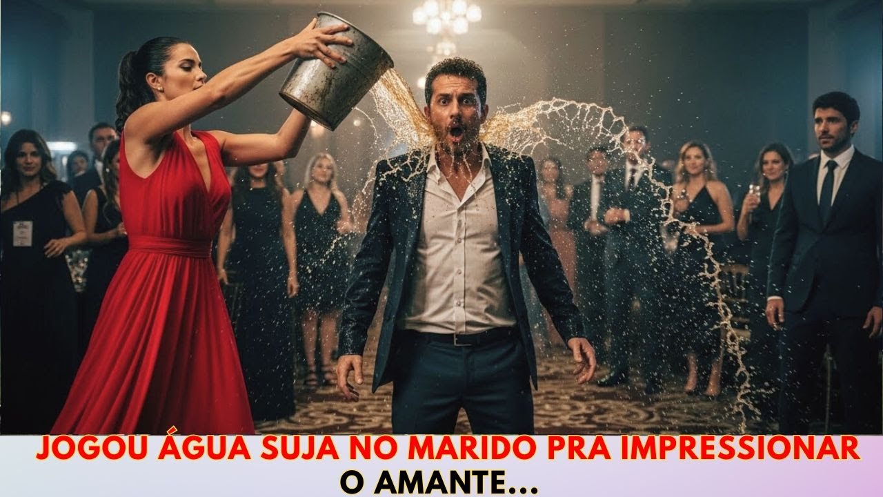 Jogou Balde de Água Suja no Marido na Frente de Todos... A Reviravolta que Ninguém Esperava!