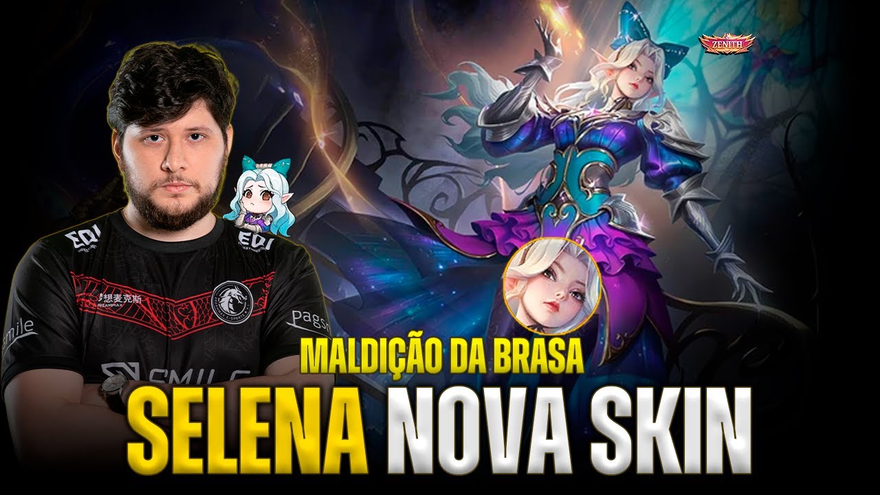 Pegamos A NOVA SKIN DA SELENA | Selena Gameplay | Teste de SKIN