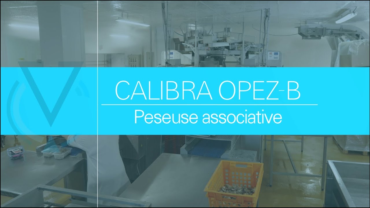 CALIBRA OPEZ-B, la peseuse associative (bulots)- #agroalimentaire