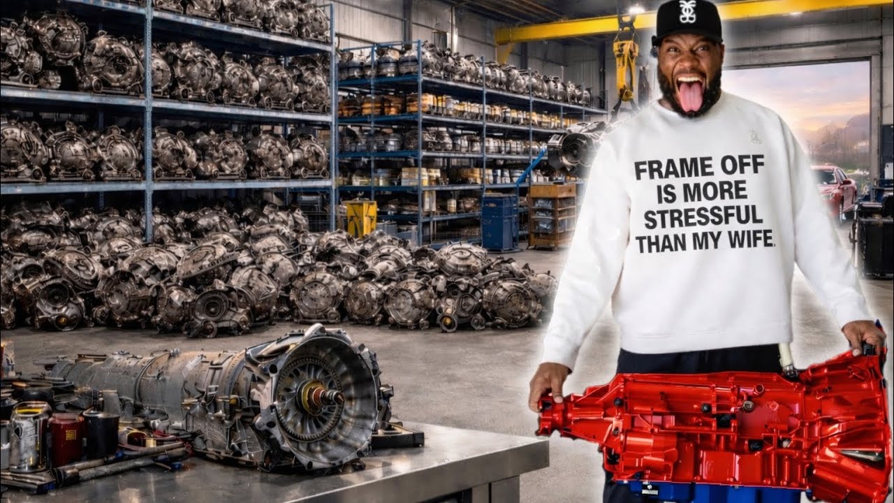 HAD TO REPAINT MY 6L90E TRANSMISSION & MORE BAD NEWS