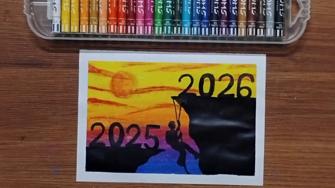 Trying to Reach 2026 | Never Give Up Drawing | Motivation Art 🎨 #art #drawing #youtube #shorts 