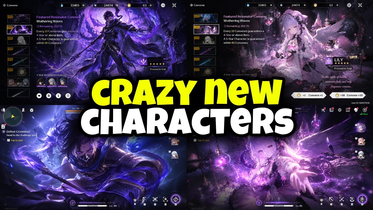 JUST IN! TWO NEW CHARACTERS LEAKED &mdash; LILY & THE MYSTERY MALE! [Wuthering Waves]