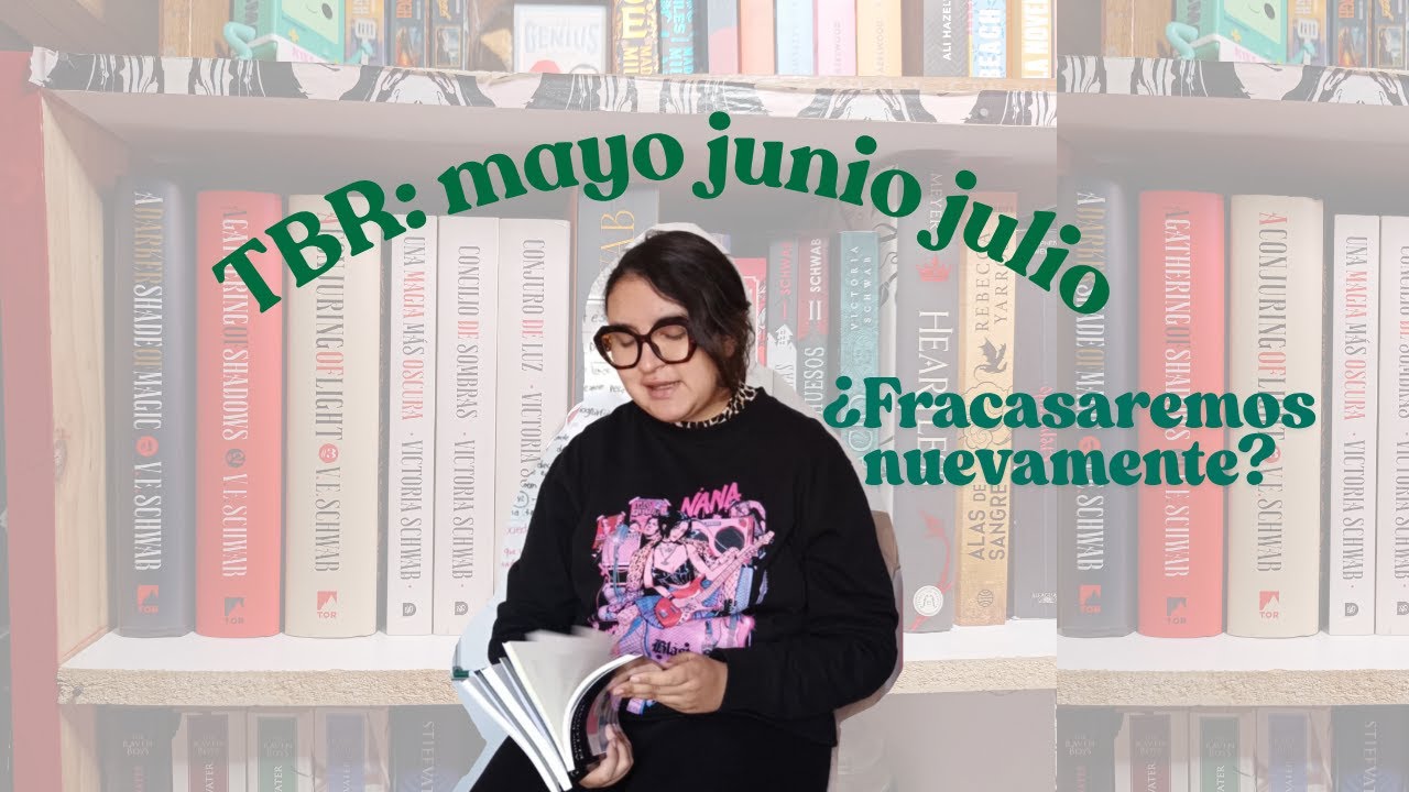 TBR Mayo Junio y Julio (¿Otro fracaso?) | Booktube Chile