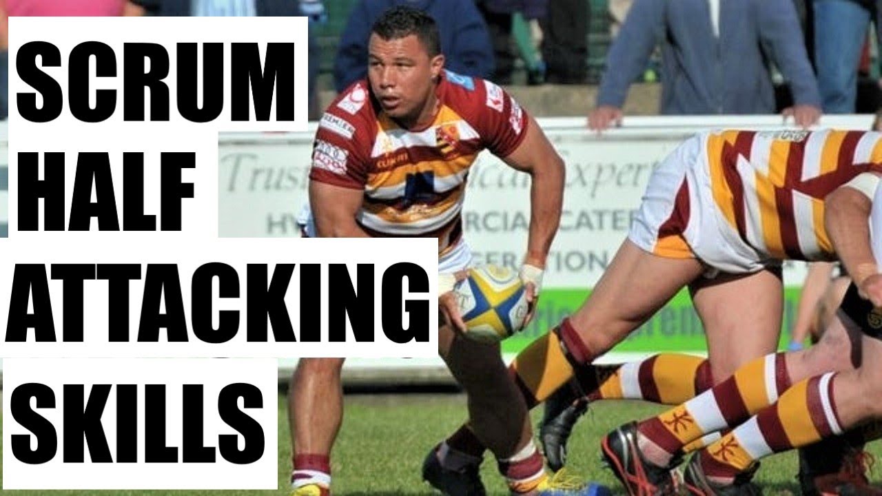 HOW TO ATTACK OFF A RUCK!  PASSING & SNIPING TIPS FOR A SCRUM HALF WHEN & HOW TO SNIPE IN RUGBY