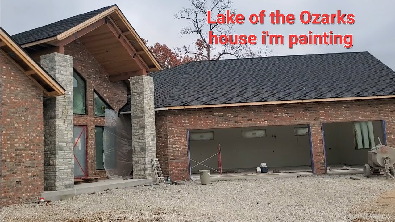The house I'm painting at Lake of the Ozarks