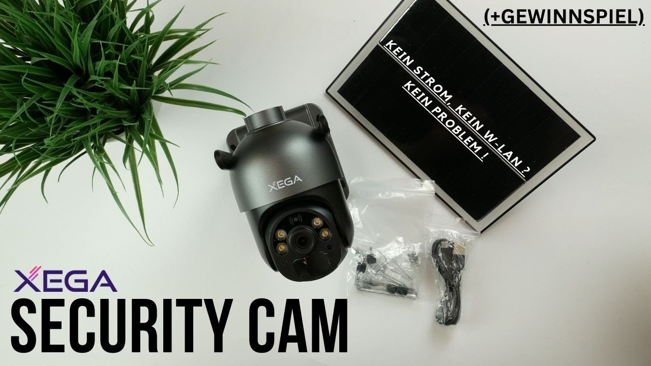 XEGA 3G/4G LTE  Security Cam I totale Überwachung ohne Strom und W-Lan I #gewinnspiel I  deutsch