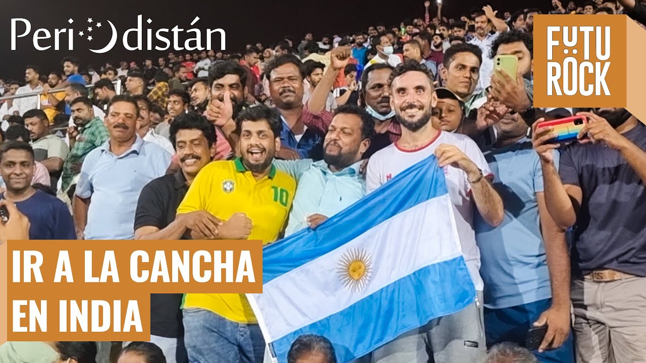 IR A LA CANCHA EN INDIA  - #Periodistán en la #India