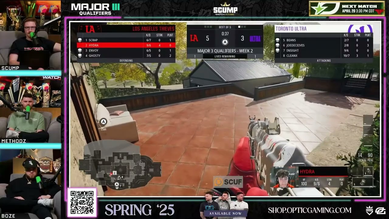 CleanX Gets an Ace Against his Former Teammate Scrap!