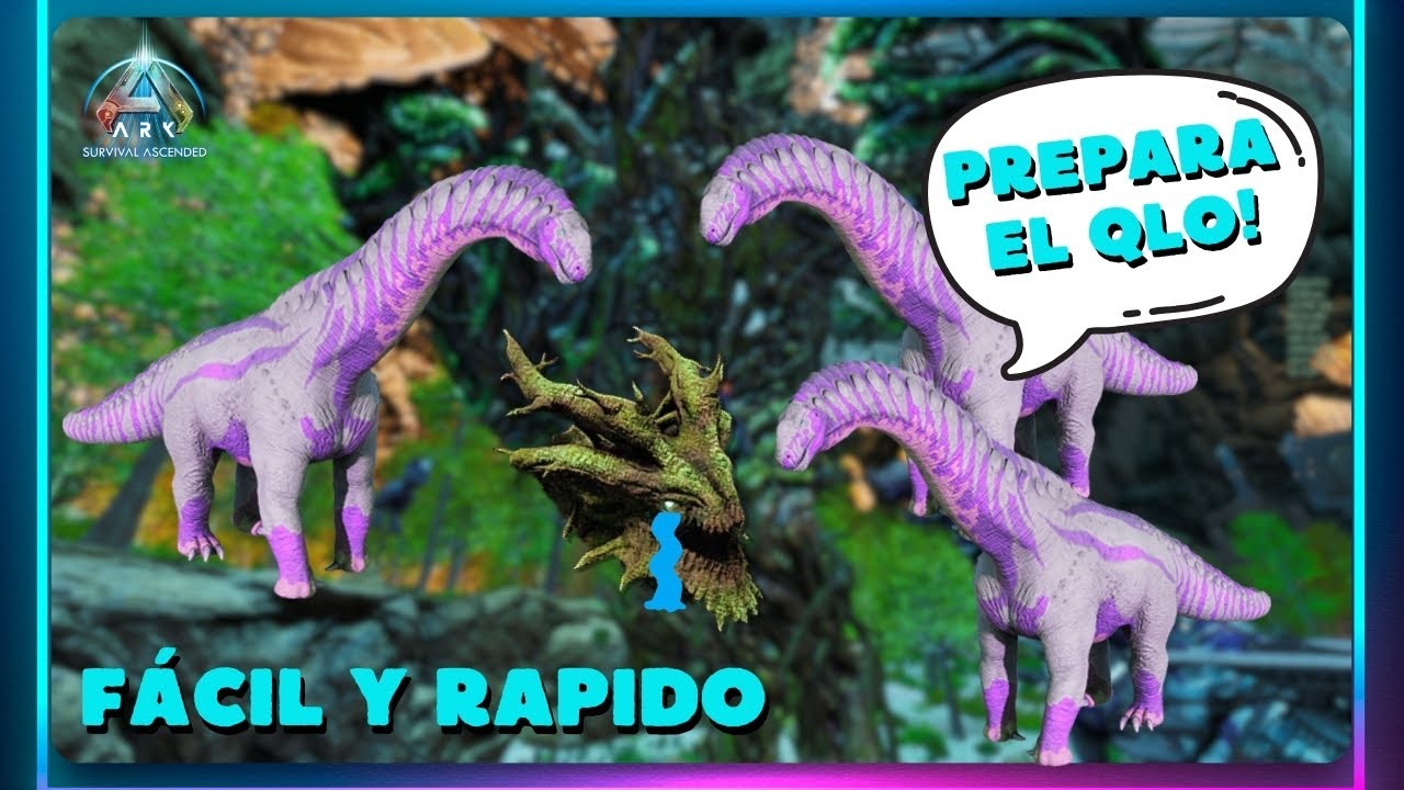 Como HACER el TITÁN del BOSQUE FÁCIL y RAPIDO | ARK ASCENDED TUTORIAL