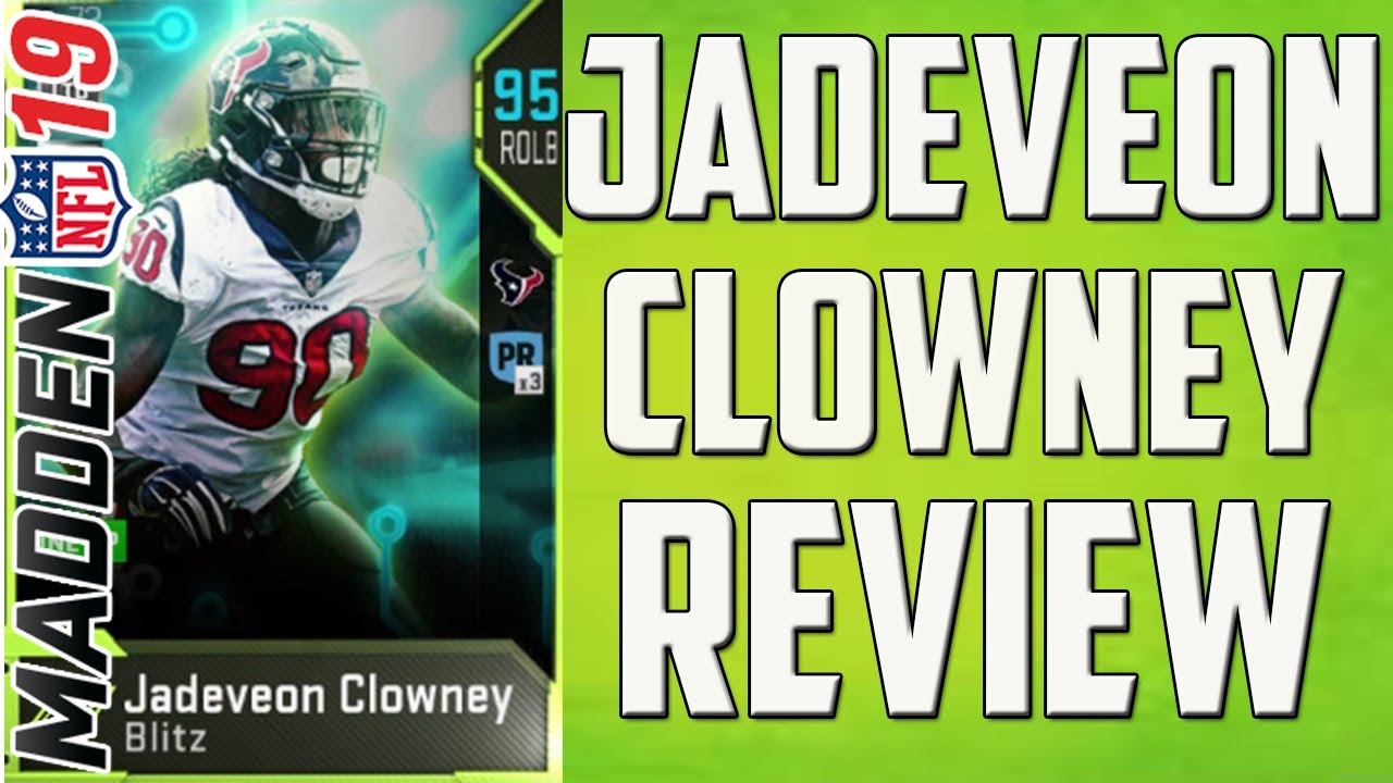 How Good is 95 Overall Jadeveon Clowney? MUT 19 Card Review