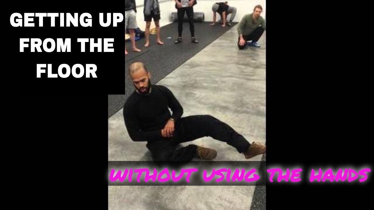 Natural Movement Training Ground transitions | How to get up from the floor without using the hands